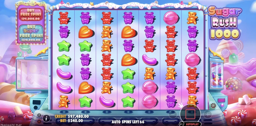 Sugar Rush 1000 Slot