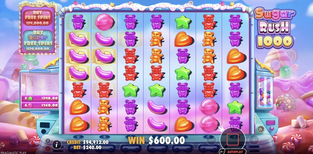 Sugar Rush 1000 Slot